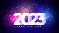 Ilustrasi Ucapan Selamat Tahun Baru 2023. (Image by starline on Freepik)