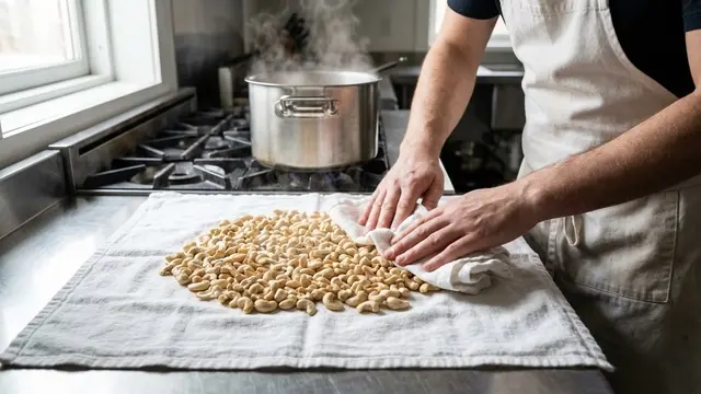 Cara Goreng Kacang Mede Tahan Lama dan Anti Pahit