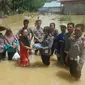 Banjir di Kuansing (Liputan6.com/M Syukur)