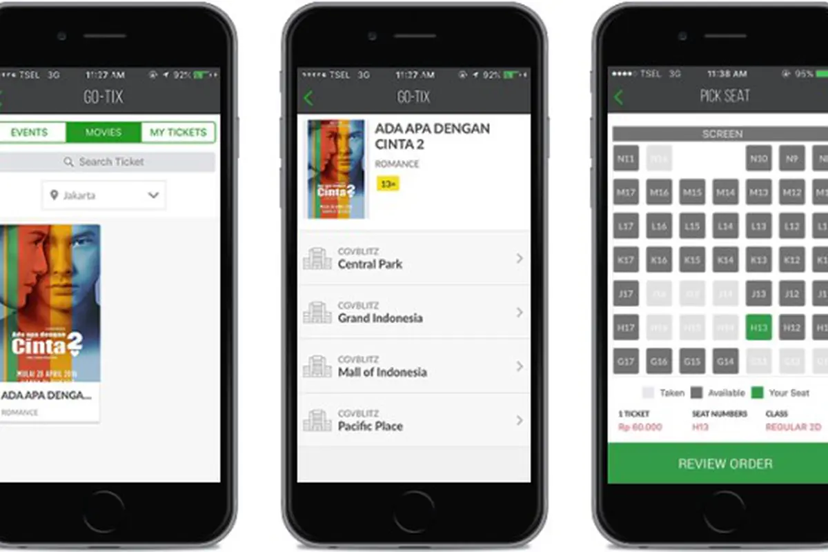 Beli Tiket Film CVG Blitz via Go-Tix di Aplikasi Go-Jek