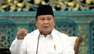 Prabowo ke Para Menterinya: Tak Ada Kekuasaan yang Abadi