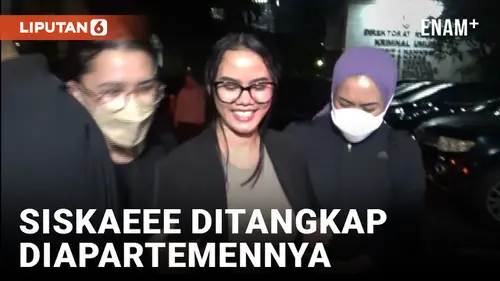VIDEO: Selebgram Siskaeee Ditangkap di Apartemennya di Yogyakarta