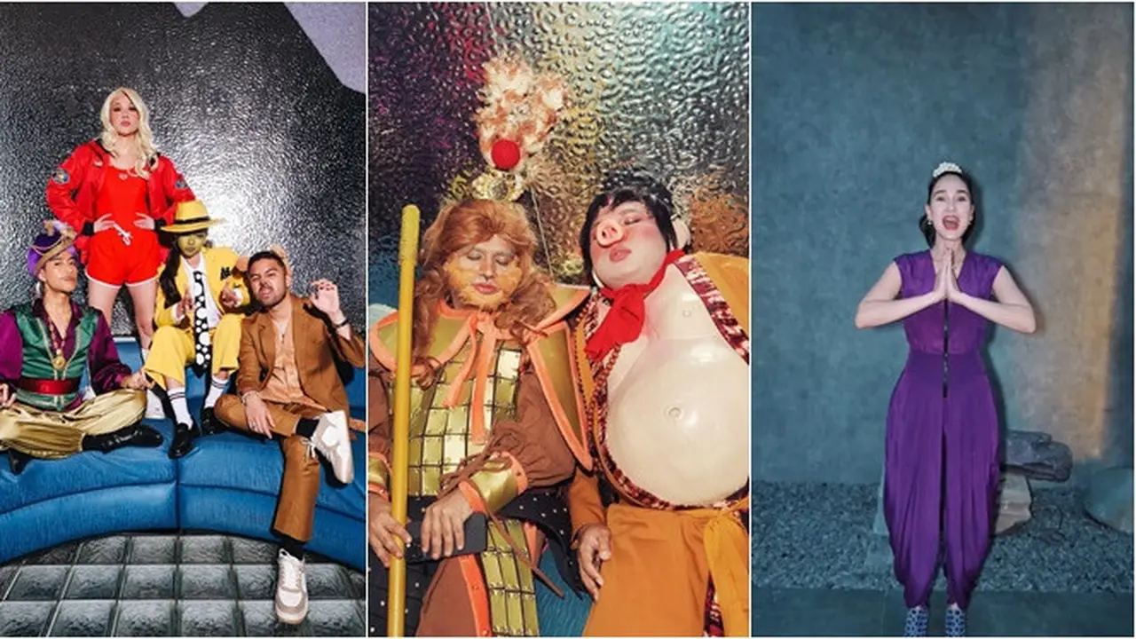 9 Kostum Artis Paling Ikonik di Aries Party 2025, Bertema 90-an