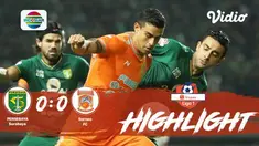 Laga lanjutan #shopeeliga1, #Persebaya Surabaya vs #BorneoFC pada hari Jumat Malam (11/10/2019) berakhir  dengan skor 0-0.