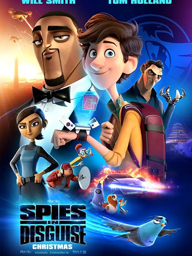Poster film Spies in Disguise. (Foto: Dok. IMDb/ 20th Century Fox)