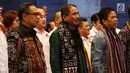 Menteri Pariwisata Arief Yahya (tengah) saat menghadiri peluncuran acara Tour de Flores 2017 di Jakarta, Rabu (5/7). Sebanyak 20 tim yang terdiri 16 tim internasional dan empat tim domestik turut berpartisipasi pada acara ini. (Liputan6.com/Angga Yuniar)