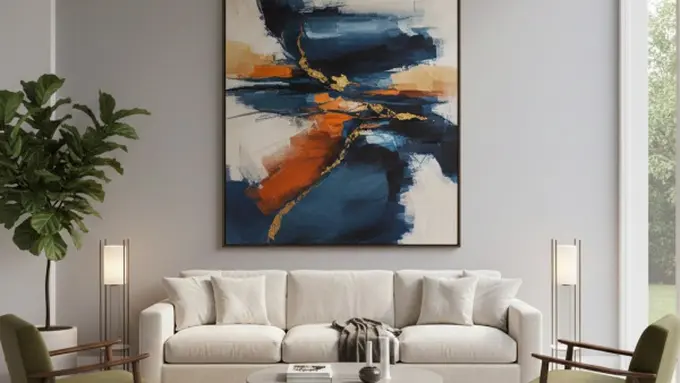 Ilustrasi Dekorasi Sederhana Ruang Tamu/Gemini AI