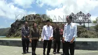 Jokowi saat Peresmian KEK Mandalika di Lombok
