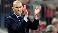 10. Zinedine Zidane - Mantan Pelatih Real Madrid. (AFP/Matthias Balk)