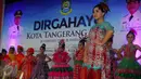 Salah satu pengisi acara di HUT ke-23 Kota Tangerang, Minggu (28/2/2016). Pemkot Tangerang akan terus berusaha meningkatkan pelayanan kepada masyarakat. (Liputan6.com/Faisal R Syam)