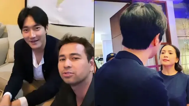 6 Momen Siwon Mampir ke Rumah Raffi Ahmad, Gelar Red Carpet