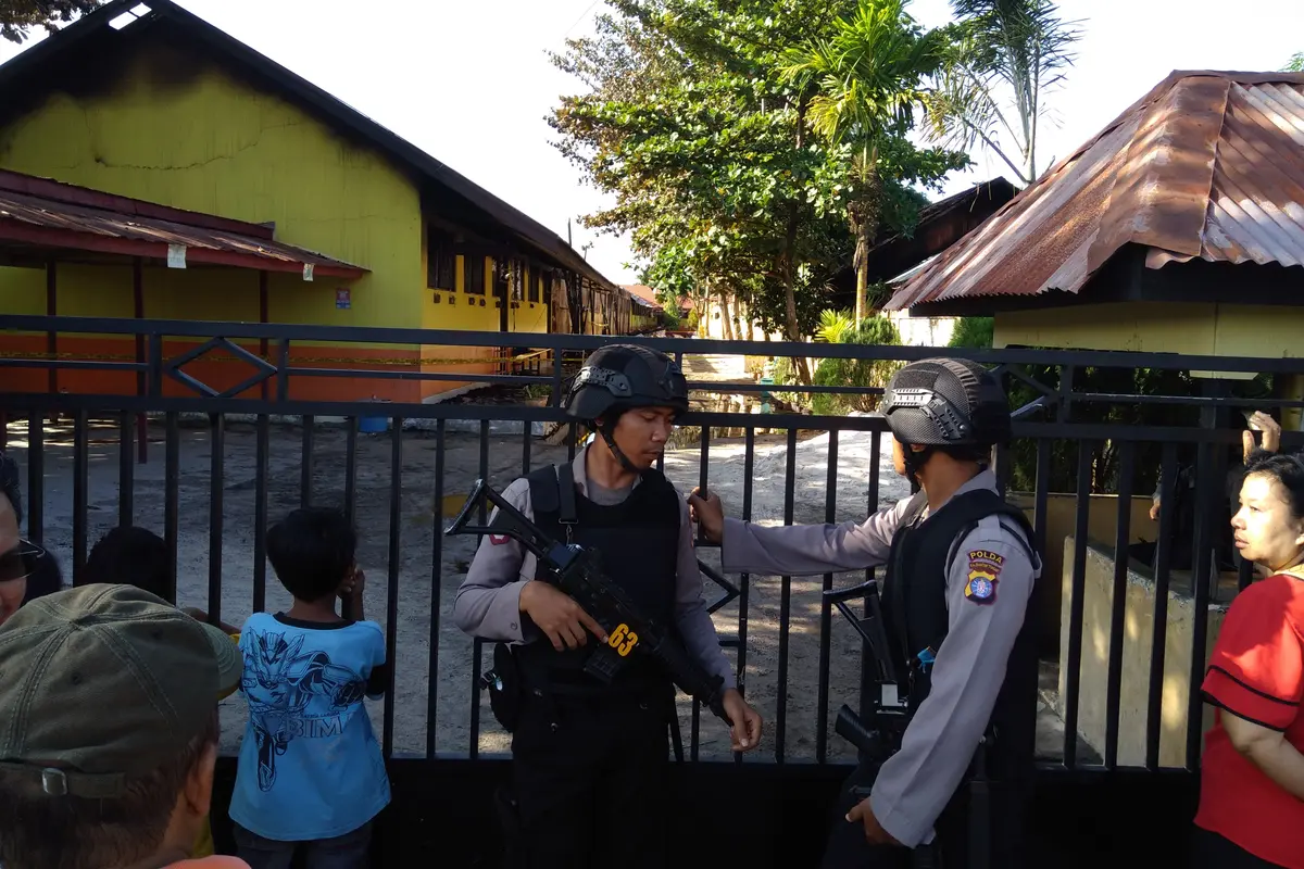 Siaga I Kebakaran Sekolah di Palangka Raya