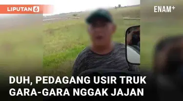 Adu mulut terjadi antara kernet truk dengan seorang pedagang di Subang, Jabar. Pedagang yang merupakan bapak-bapak tersebut marah ke kernet karena berhenti lama. Amarah pedagang dikarenakan kru truk juga tak mampir ke warungnya untuk berbelanja.