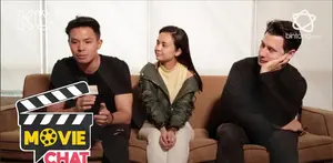 Keseruan Movie Chat Film Ananta Bersama Michelle Ziudith, Fero Walandouw dan Nino Fernandez.
