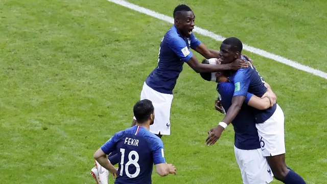 Prancis, Piala Dunia 2018, Pesta Bola 2018