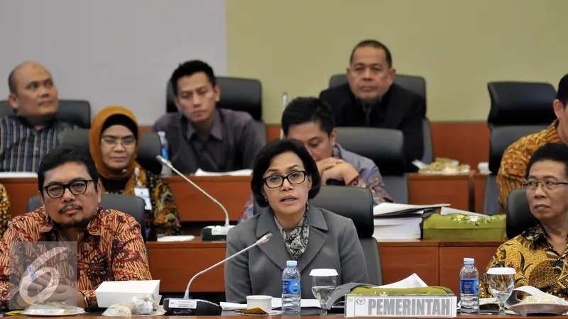 20160825- Sri Mulyani Raker Bareng Banggar DPR -Jakarta- Johan Tallo