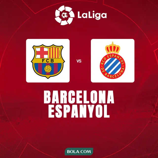 Liga Spanyol - Barcelona Vs Espanyol