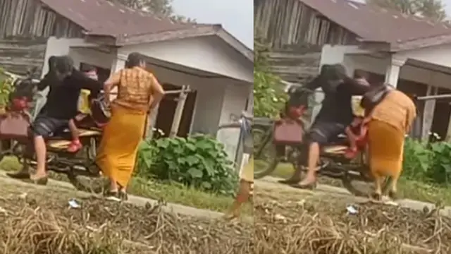 6 Momen Apes Naik Motor Pakai Baju Panjang, Harus Ekstra Hati-Hati