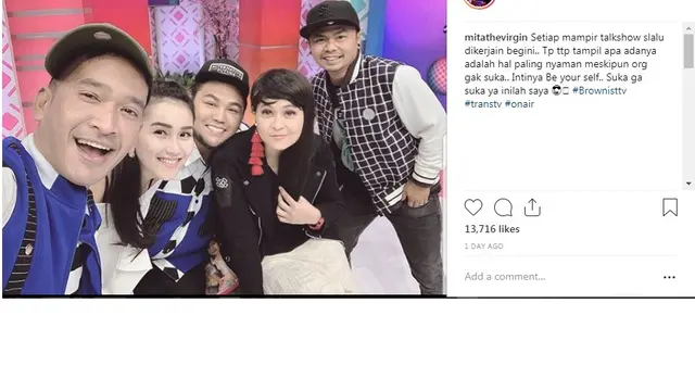 Mita The Virgin (Foto: Instagram)