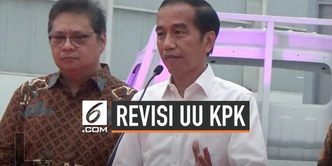 VIDEO: Jokowi Percaya DPR Punya Semangat Memperkuat KPK