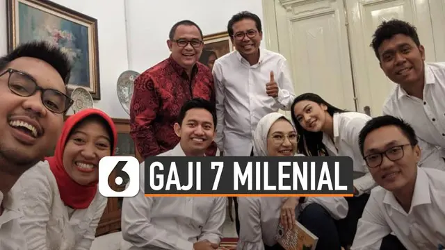 Sebanyak 7 milenial dipilih jadi staf khusus Jokowi. Gaji staf khusus presiden diatur dalam Perpres No.144 Th.2015.