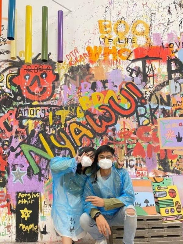 Momen Kebersamaan Ziva Magnolya dan Pacar, Selalu Tampil Mesra. (Sumber: Instagram/b_lmsjr/tagged dan Instagram/zivamagnolya)
