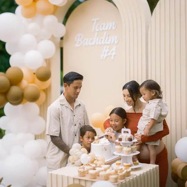 Baby shower Jennifer Bachdim (Instagram/jenniferbachdim)