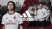 AC Milan merilis jersey tandang baru. (AC Milan)
