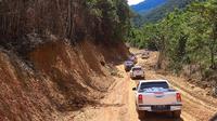 Jalan Trans Wamena-jayapura menghubungkan 8 kabupaten di Pegunungan Tengah Papua. (Liputan6.com/Katharina Janur)