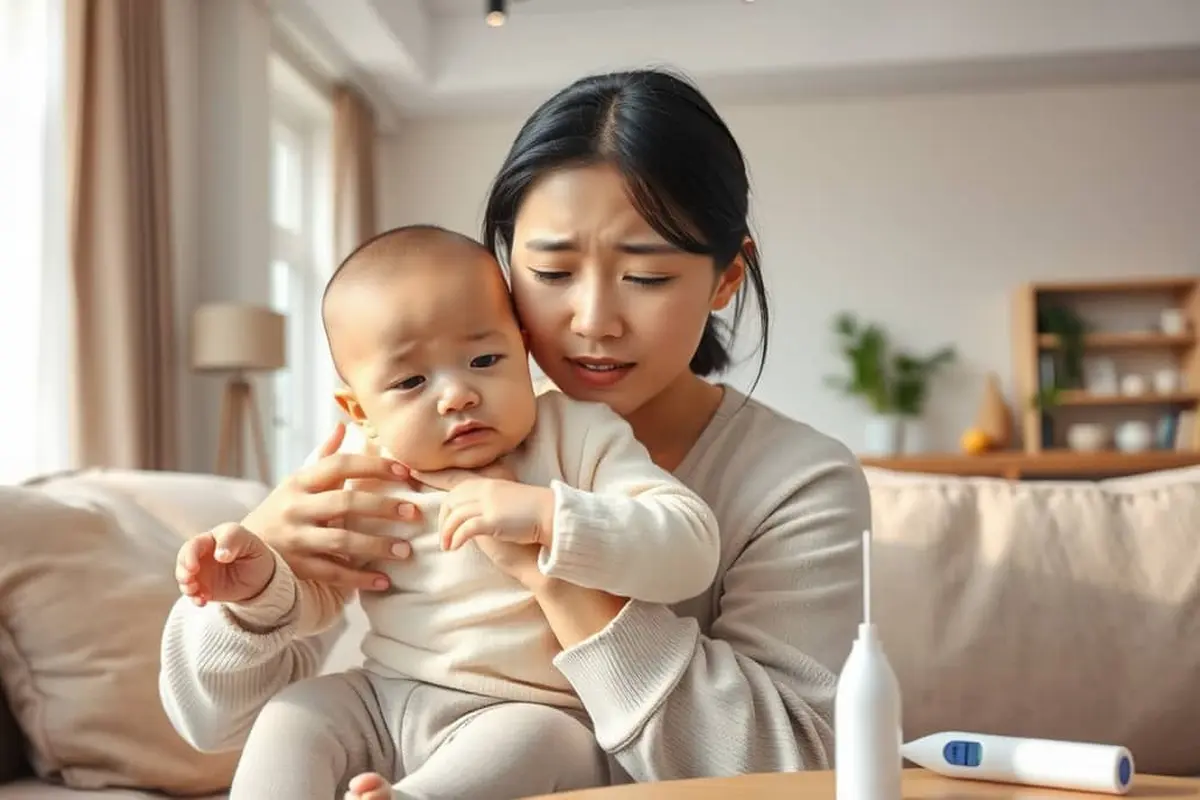 cara mengatasi bayi pilek