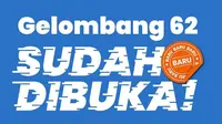 Pendaftaran program Kartu Prakerja Gelombang 62 telah resmi dibuka pada Rabu (11/10/2023). Kabar tersebut langsung diumumkan di media sosial Instagram resminya @prakerja.go.id. (Sumber: @prakerja.go.id)