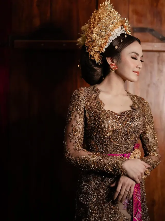 Kebaya Mepamit Mahalini Ternyata Sudah Dipesan Sejak Tahun Lalu