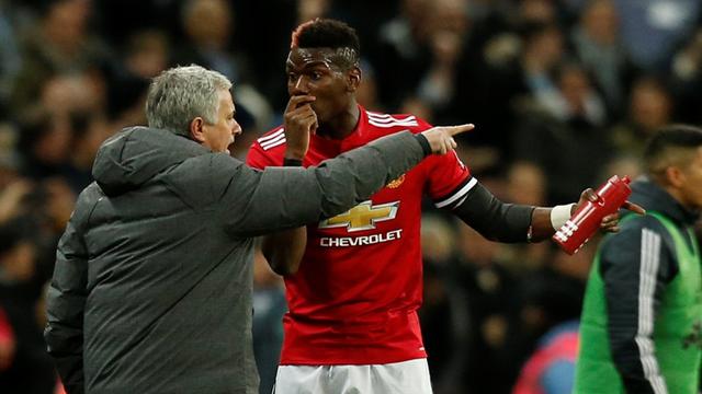 Jose Mourinho dan Paul Pogba