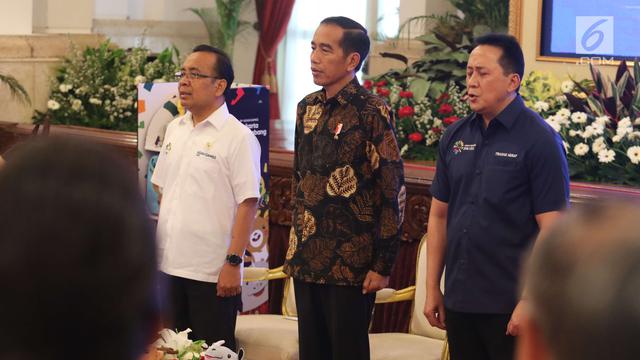 Jokowi Ajak Artis dan Vlogger Demamkan Asian Games 2018