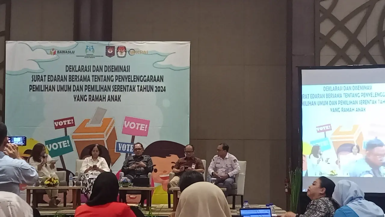 Diseminasi dan Deklarasi Surat Edaran Pemilu 2024 yang Ramah Anak