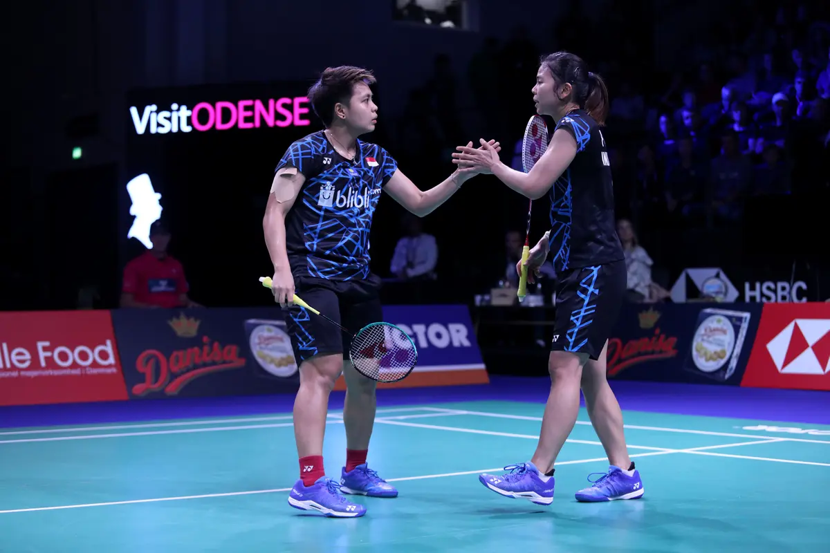 Ganda putri Indonesia Greysia Polii / Apriyani Rahayu
