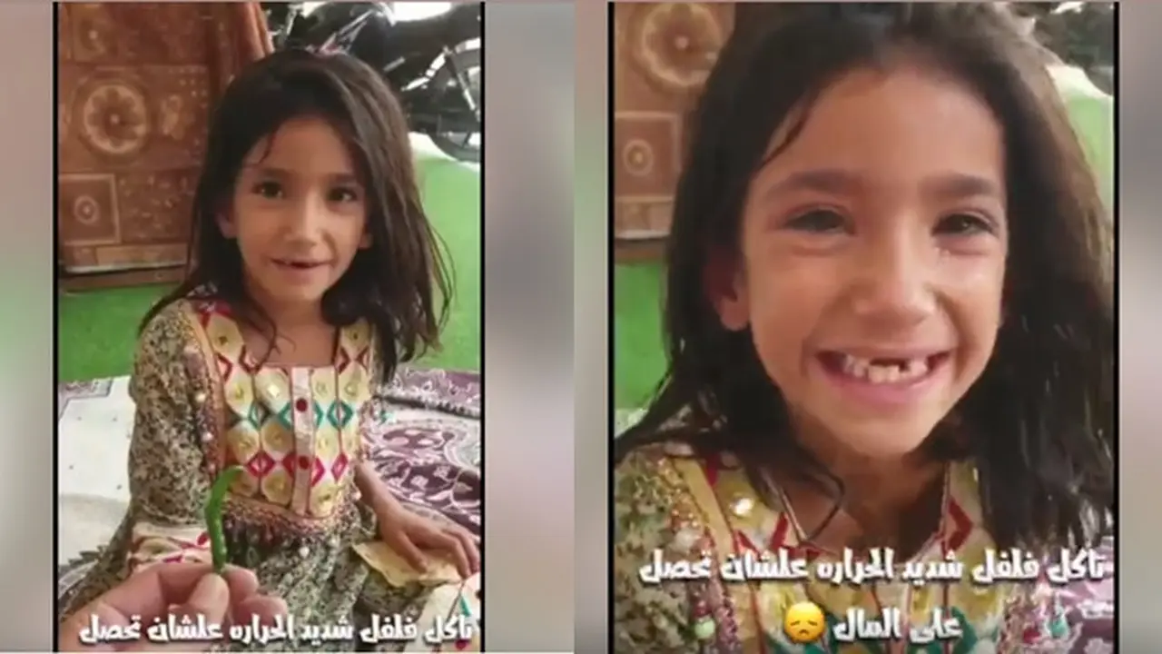 Kisah Haru Seorang Gadis Kecil yang Rela Makan Cabai Demi Dapatkan Uang