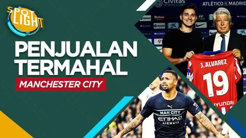 VIDEO: Termasuk Julian Alvarez, Ini 4 Penjualan Termahal Manchester City Sepanjang Sejarah