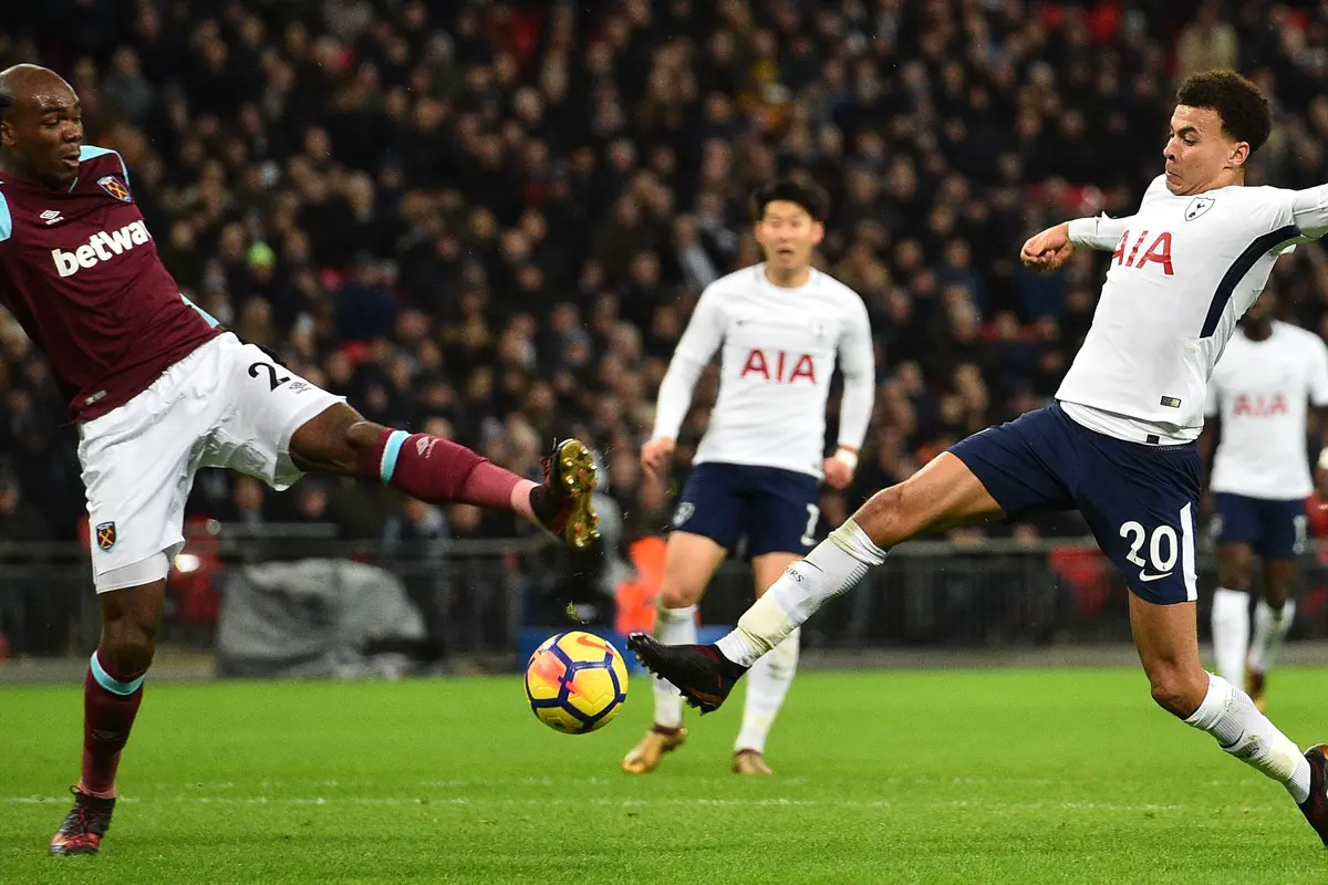 Tottenham Diimbangi West Ham di Wembley Stadium