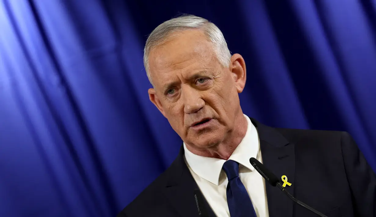 Kehadiran Gantz juga meningkatkan kredibilitas Israel dengan mitra-mitra internasionalnya. Gantz memiliki hubungan kerja yang baik dengan para pejabat Amerika. (JACK GUEZ / AFP)
