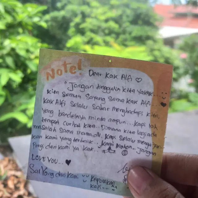 Bersikap Romantis Kepada Kakak, 6 Potret Isi Surat dari Adik Ini Bikin Tersentuh