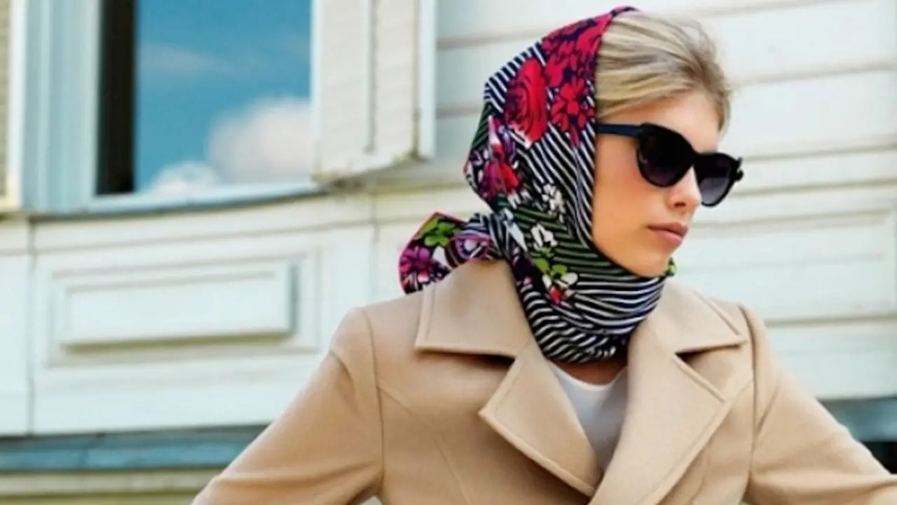 9 Gaya Unik Memakai Scarf Wajib Coba Biar Kamu Makin Hits