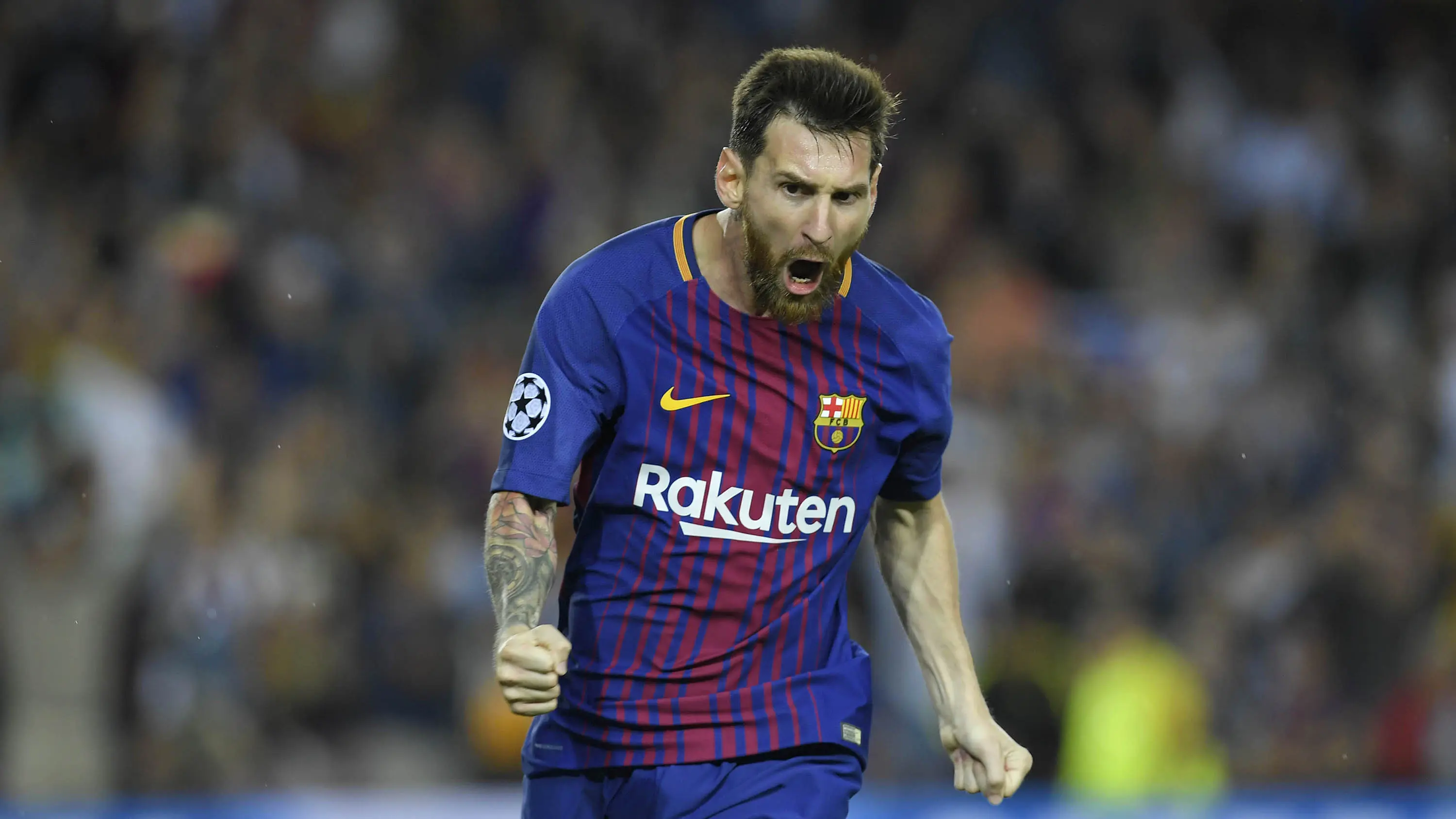 Lionel Messi (Barcelona). (AFP/Lluis Gene)
