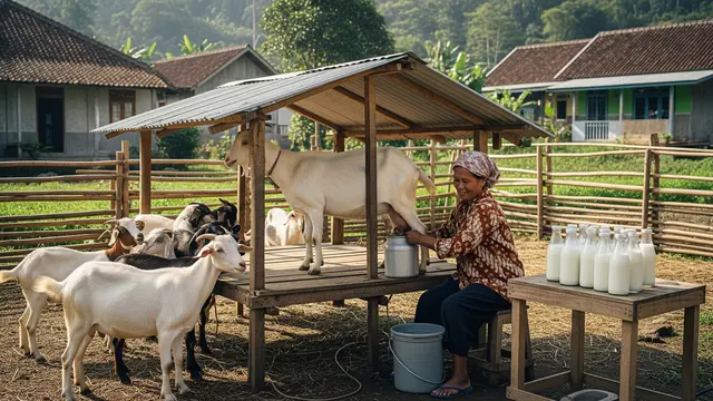 Ternak Kambing Perah/Gemini AI