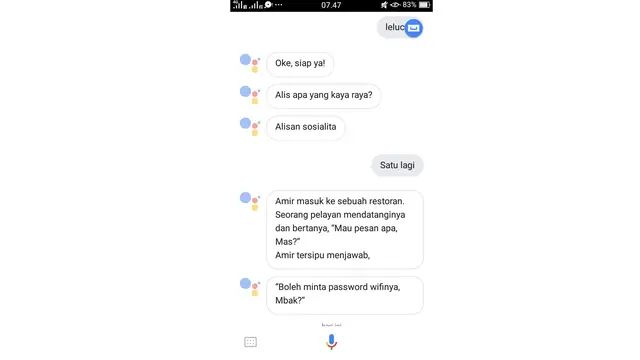 Google Assistant receh