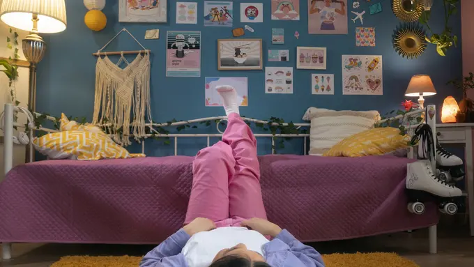 illustrasi kegiatan anak pertama