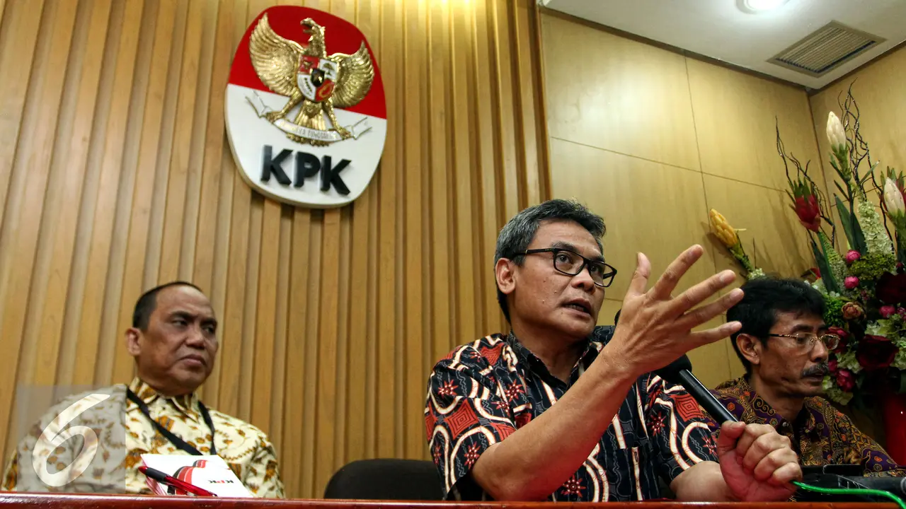 20150821- KPK Tetapkan Ketua DPRD Kabupaten Musi Banyuasin sebagai Tersangka-Jakarta-Johan Budi