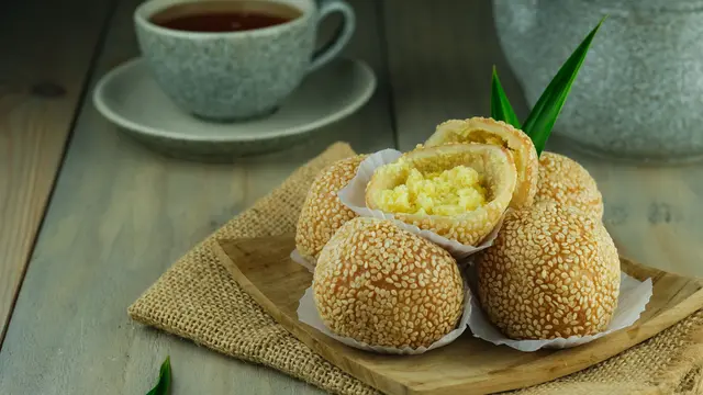 onde-onde kacang hijau