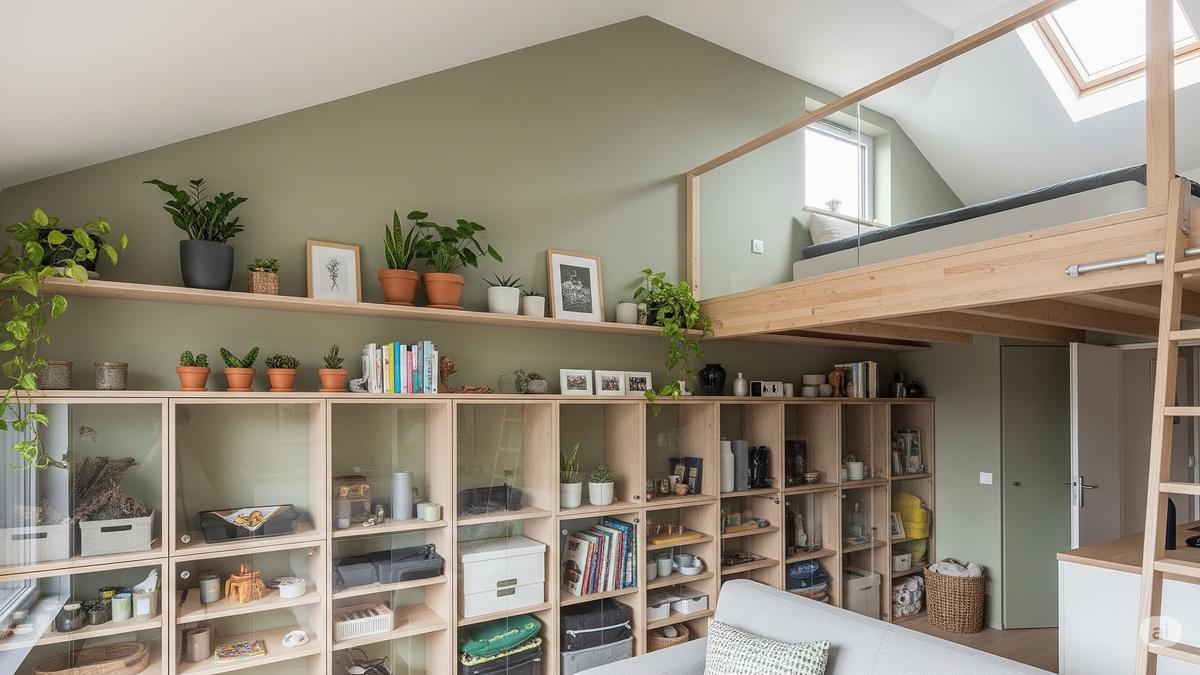 7 Trik Menata Interior Rumah 4x3 Mezzanine agar Terlihat Modern &amp; Instagramable