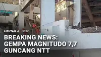 Breaking News: Gempa Magnitudo 7,7 Guncang NTT